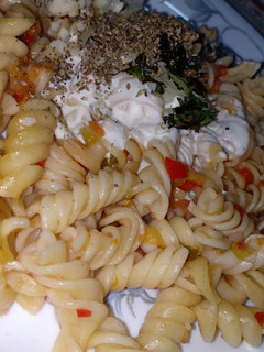 A picture of Fusilli Tomato Pasta With Sour Cream Sauce.