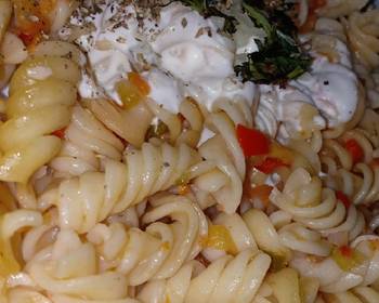 Unique Recipe Fusilli Tomato Pasta With Sour Cream Sauce Practical Delicious