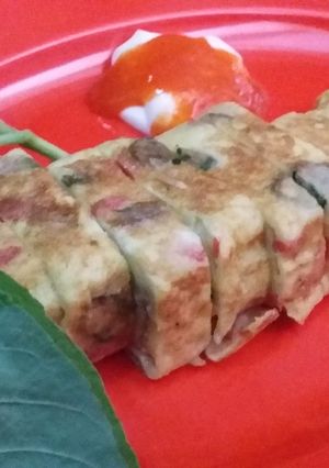 Foto resep Gyeran Mari (Korean Rolled Egg)
