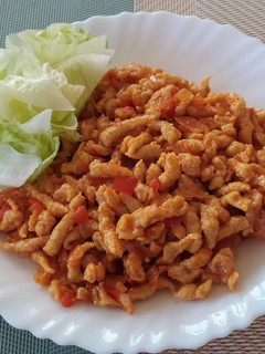 Paprikás nokedli #gluténmentes recept fotója