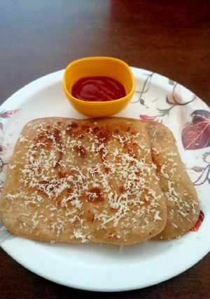 A picture of Cheese Paratha.