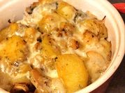 A picture of potato meat gratin