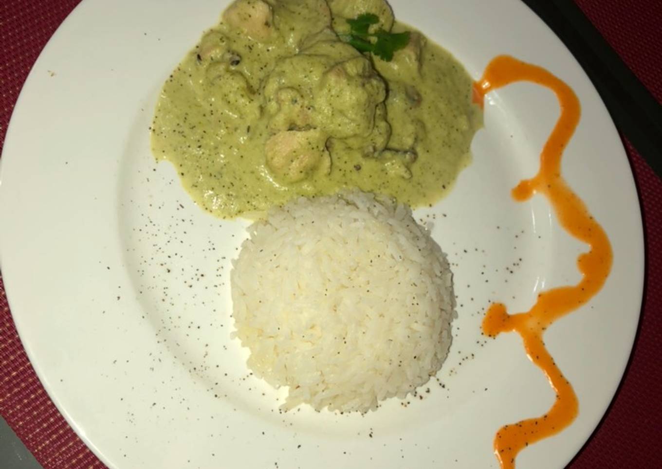 Pollo papas champiñón en salsa de brócoli 🥦 Jah live
