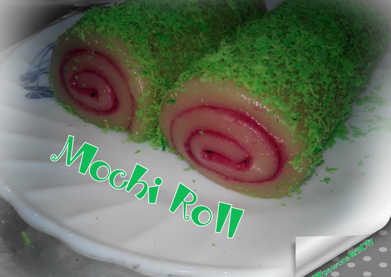 Resep Mochi Roll Kelapa Pandan