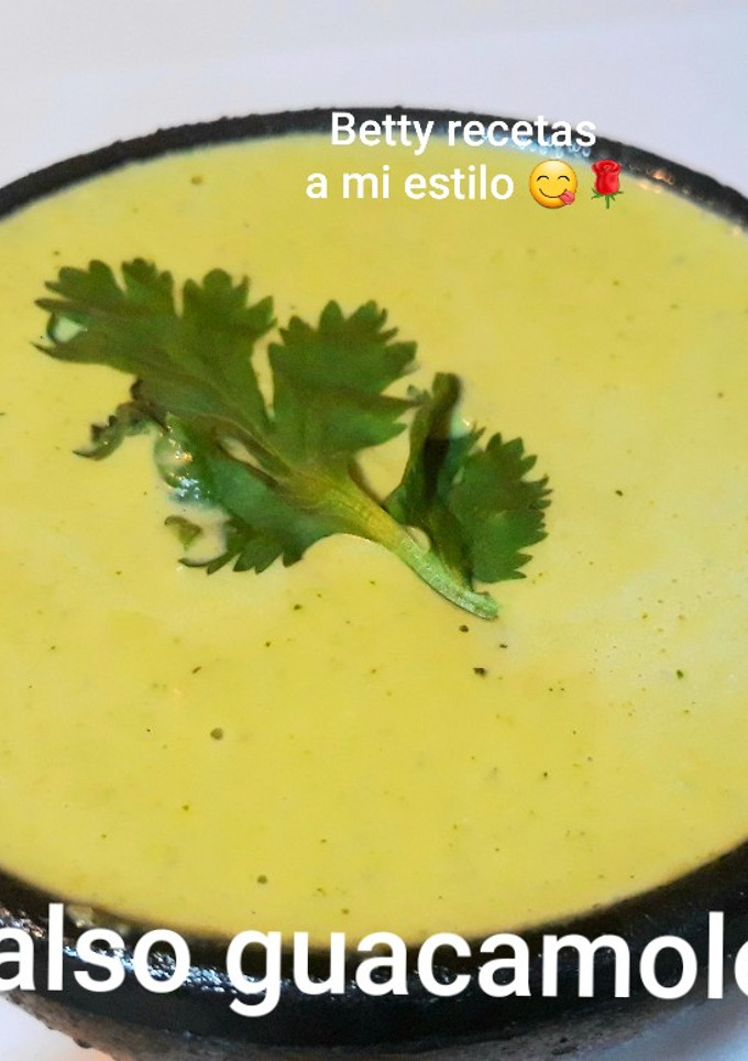 Una foto de Falso guacamole