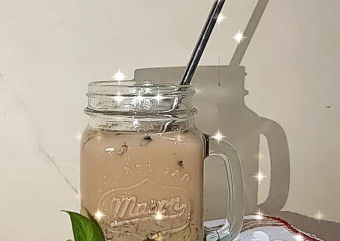 Resep Es cappuccino cincau Anti Gagal