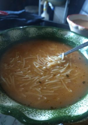 Una foto de Sopa de Fideo ideal pa´ los chamacos