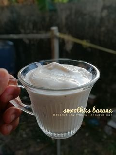 Foto resep Smoothies Banana Milk