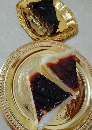 صورة لوصفة فلون باتيسيي بالكاكاو وبدون كاكاو