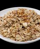 SP.0139 - Gà Luộc Bóp Muối Mè Cháy Tỏi