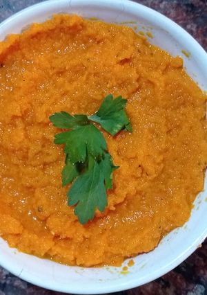 Una foto de Mayonesa de zanahorias aporta grasa saludable 0 sodio