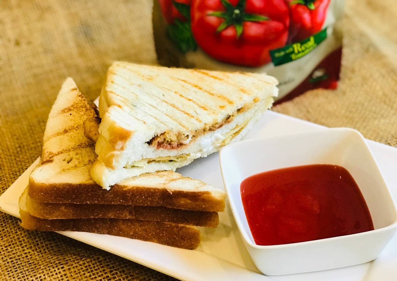 Grilled Egg Sandwich