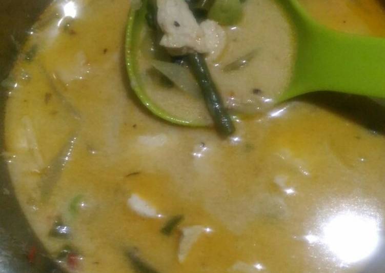 Resep Sayur lodeh(labu siam tahu kacang panjang) Anti Gagal