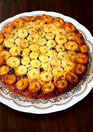 Foto di Torta di banane rovesciata