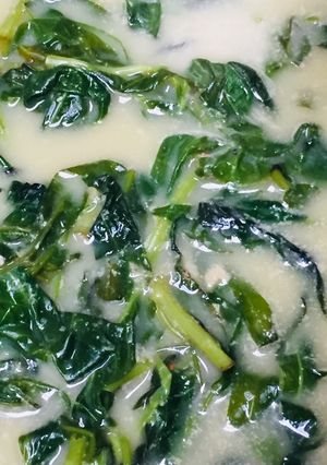 Foto resep Bobor kangkung #bikinramadhanberkesan