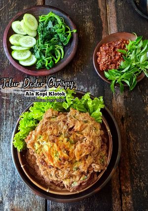 Foto resep Telur dadar chrispy ala kopi klotok