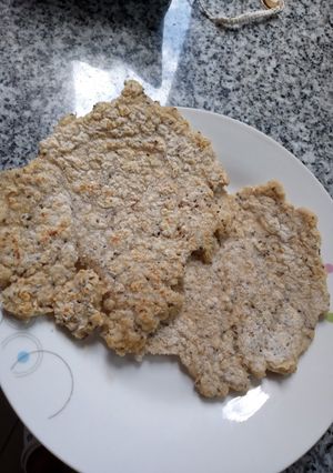 Una foto de Tortilla de avena súper sana y rica!