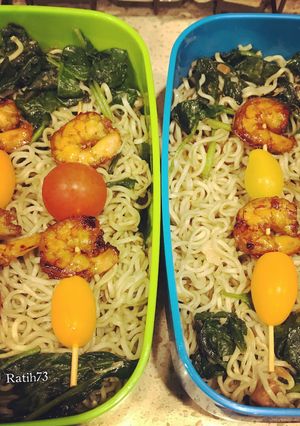 Foto resep Udang Panggang Tomat Bekal Anak
