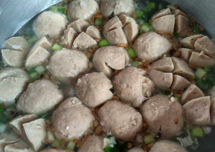 Kuah bakso nyam....nyam