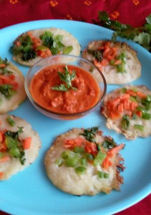 A picture of Mini uttapam.