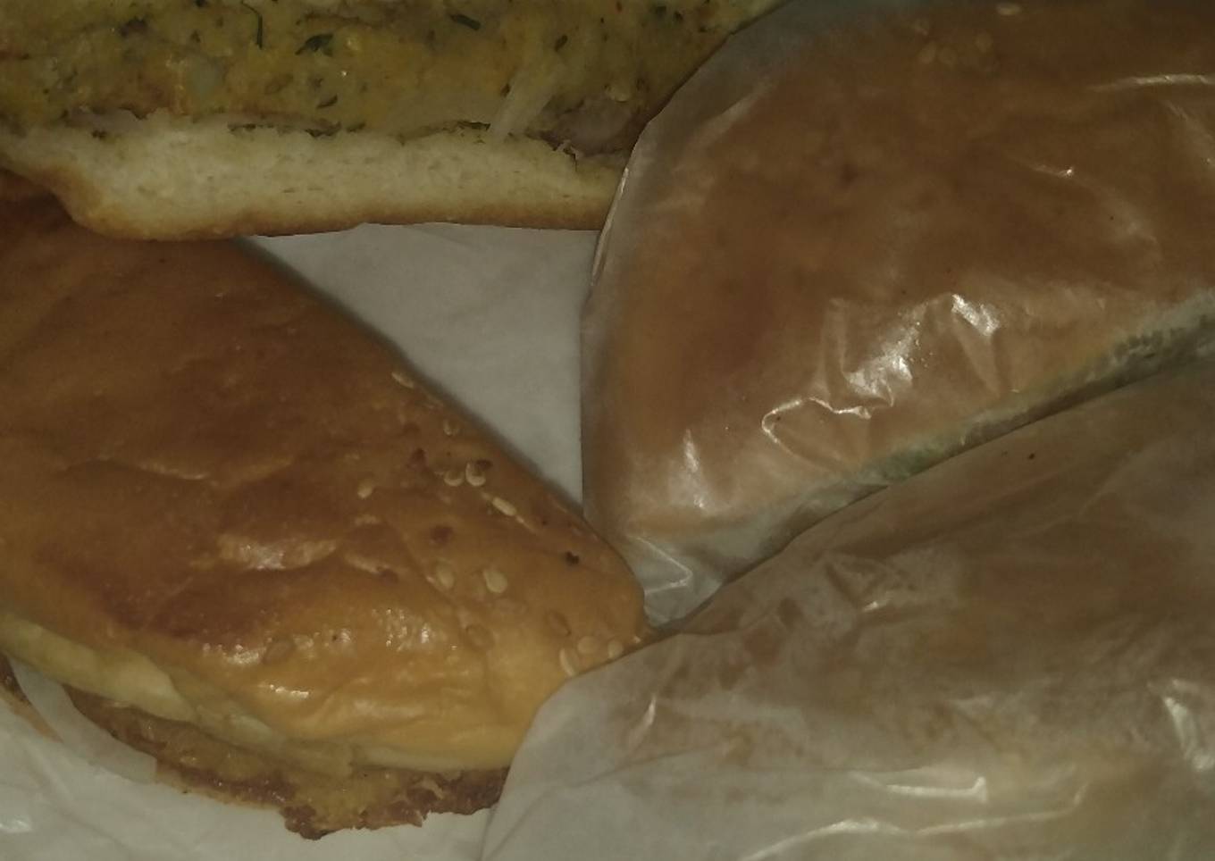 3 spice Burger bun patty