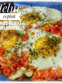 Foto resep Telur ceplok saos tomat (Shakshuka)