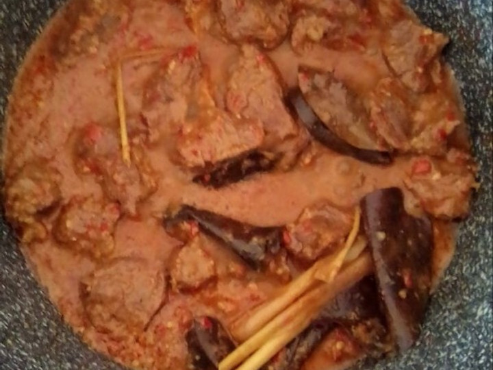 Resep Rendang Daging Simple, Bikin Ngiler