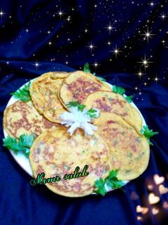 صورة لوصفة بان كيك القرنبيط