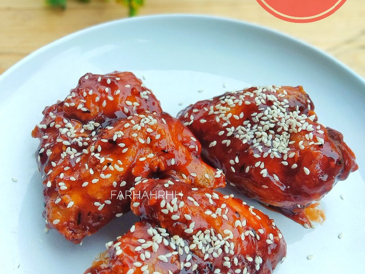 Langkah Mudah untuk Membuat Fire Chicken Wings Ala (Richeese, Bonchon, Kyochon) Anti Gagal