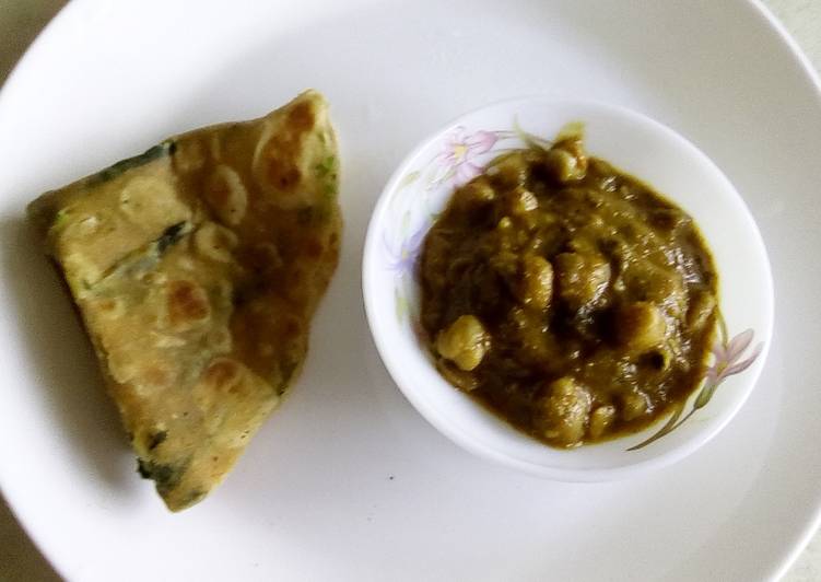 Simple Way to Make Super Quick Homemade Methi leaves chapati