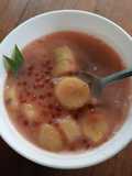 Kolak pisang mutiara