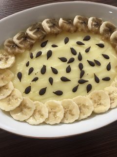 عکسی از دستور دسر موزی نیمه آماده