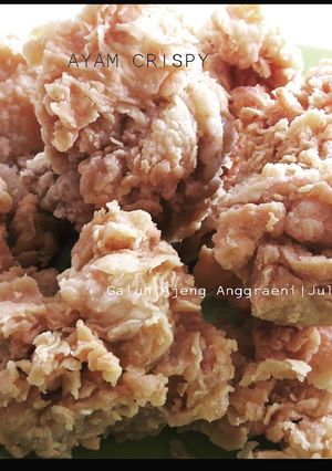 Foto resep Ayam Crispy (Fried Chicken)