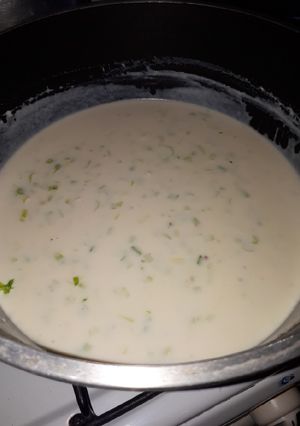 Una foto de Salsa de puerro😍