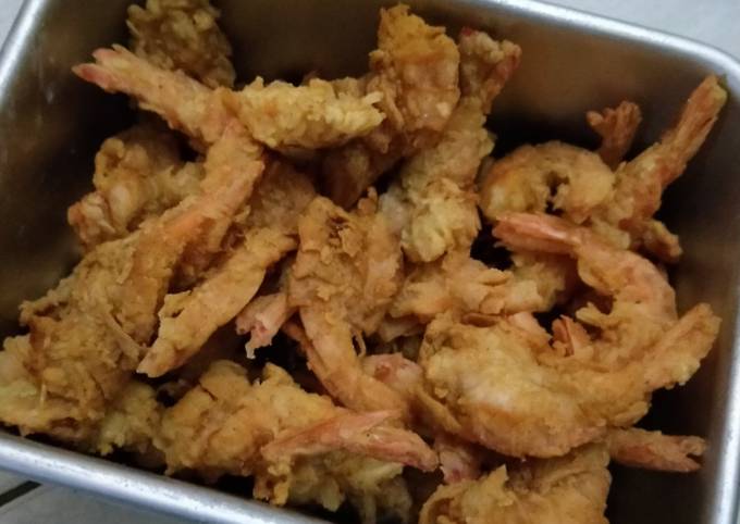 Resep Udang Goreng Tepung Oleh Syntiarsma Cookpad