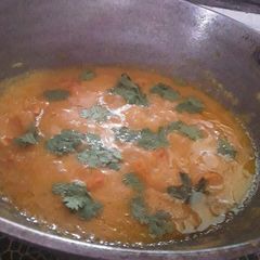 A picture of Malai soya chaap.