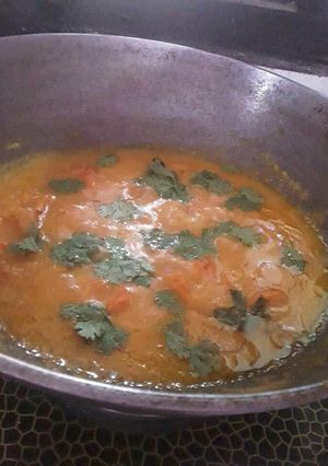 A picture of Malai soya chaap.