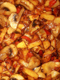 عکسی از دستور خوراک قارچ
