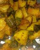Bhindi aloo ki sabji