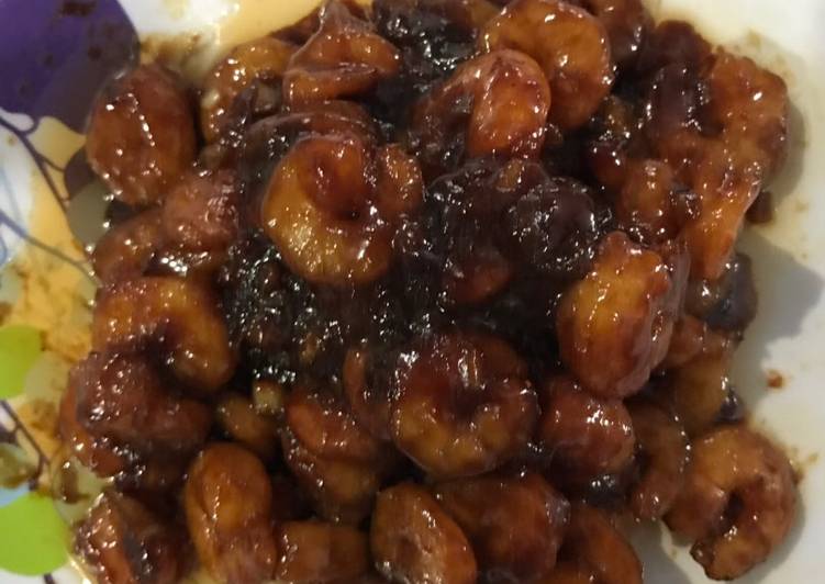 Cara mudah meracik Udang saus inggris, Bisa Manjain Lidah