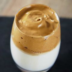 A picture of Dalgona Coffee.