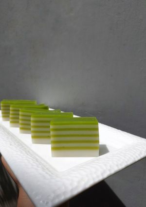 Foto resep Kue Lapis Pandan