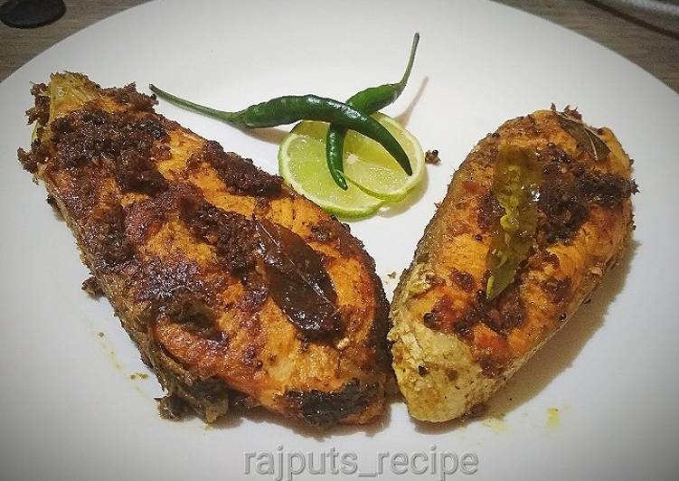 Simple Way to  Salmon butter masala