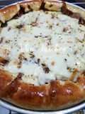 Pizza smoke beef+nugget+sosis double cheesee