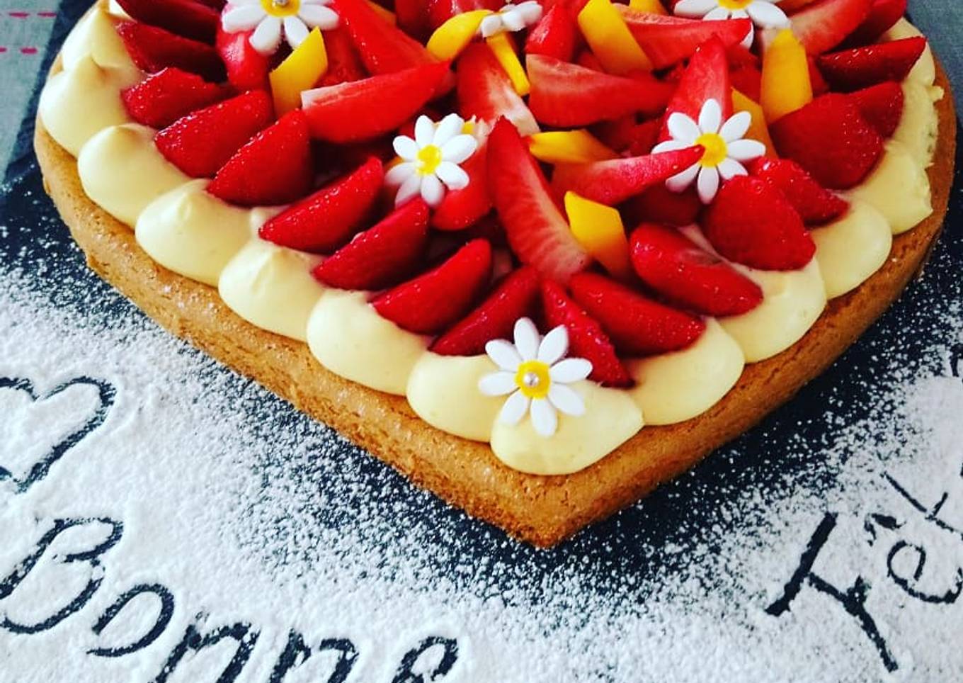 Tarte aux fraises