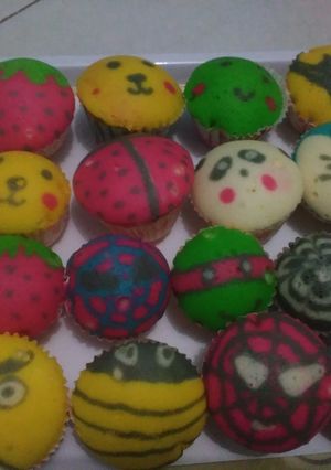 Foto resep Bolu kukus karakter