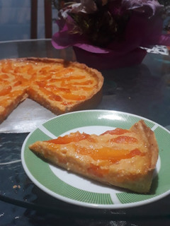 Una foto de Tarta de Damasco