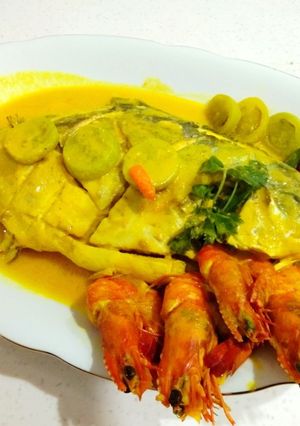 Foto resep Bawal kuah kuning