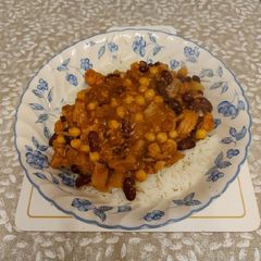 Jack's Jackfruit Jalfrezi (vegan) A picture of Jack's Jackfruit Jalfrezi (vegan).