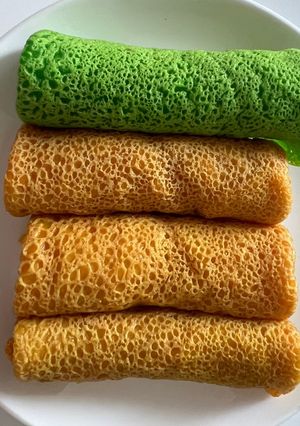 Foto resep Dadar lembut berpori